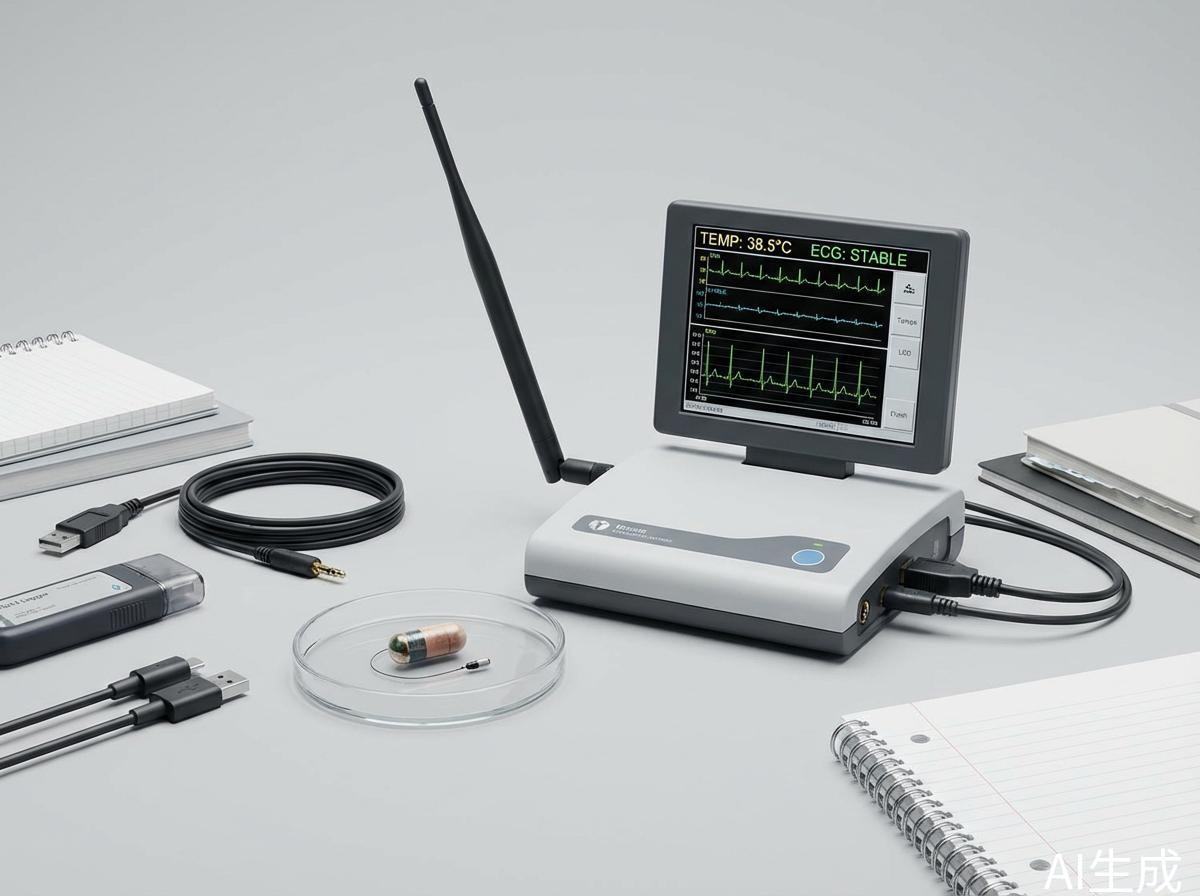 动物体温无线遥测系统